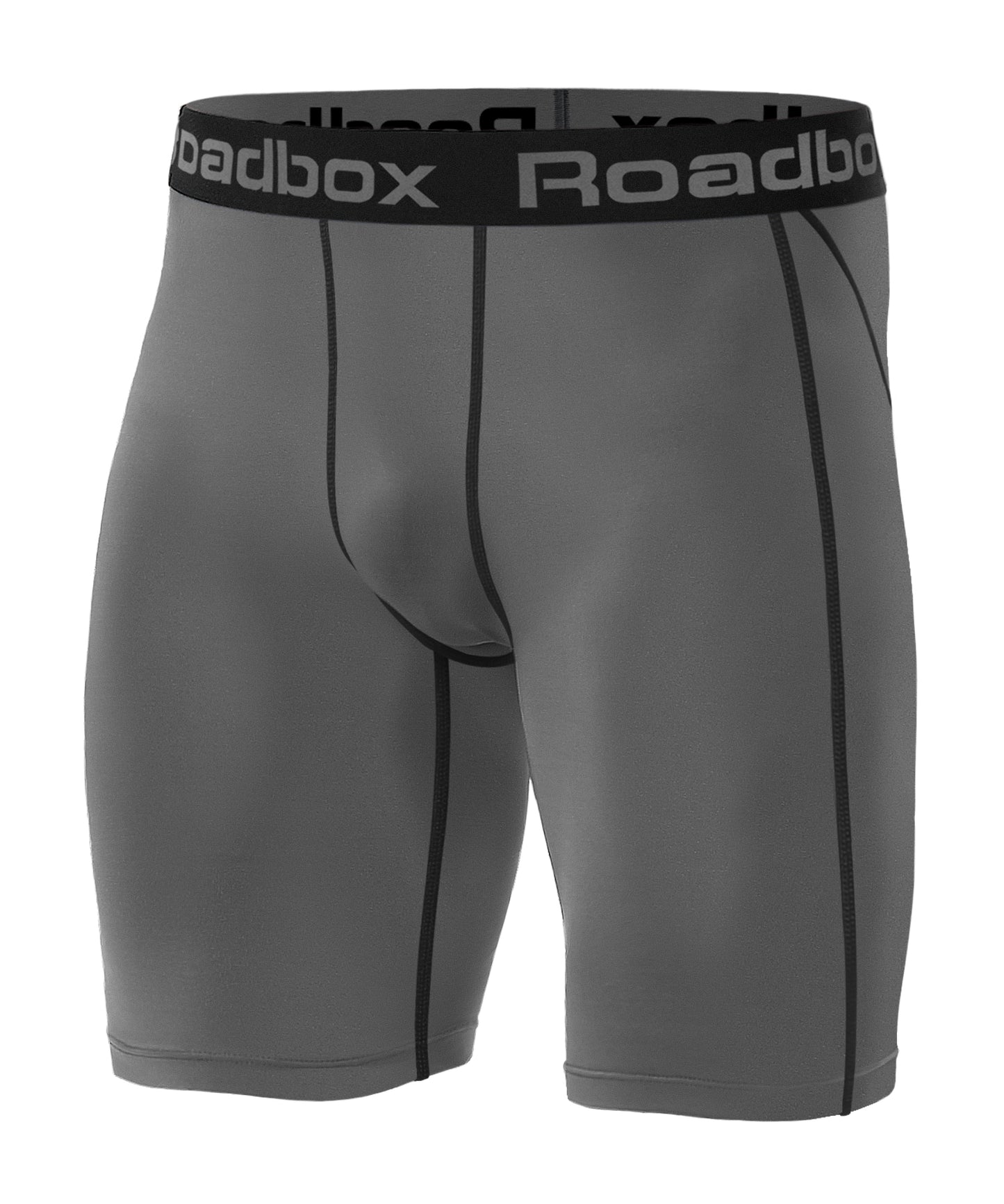 Roadbox Compression Shorts for Men - Cool Dry Athletic Workout Underwear Running Gym Spandex Baselayer Boxer Briefs