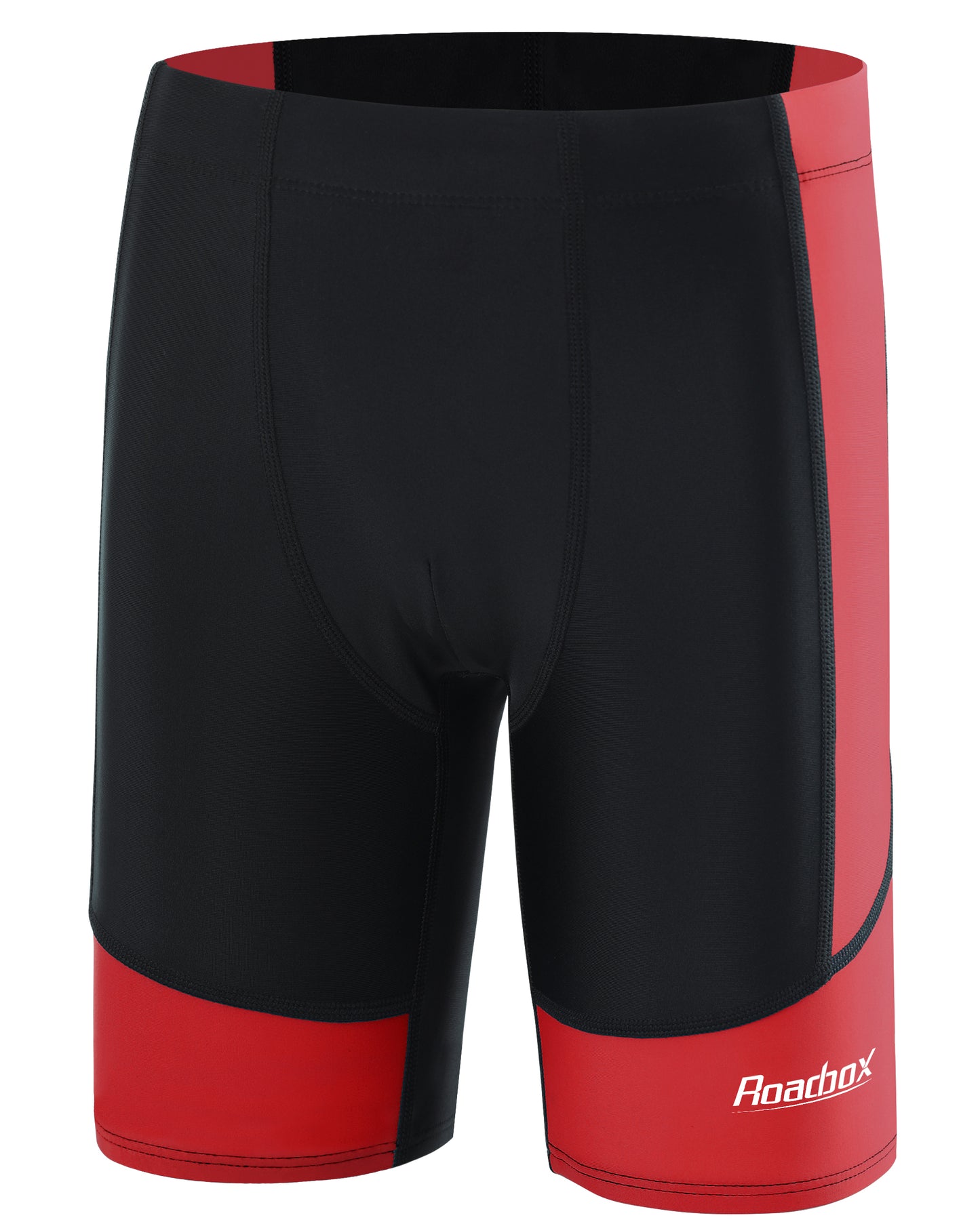 Roadbox Boys' Swim Jammers, Quick Dry Youth Competitive Swim Team Shorts, UPF 50+ Bathing Athletic Compression Swim Trunks