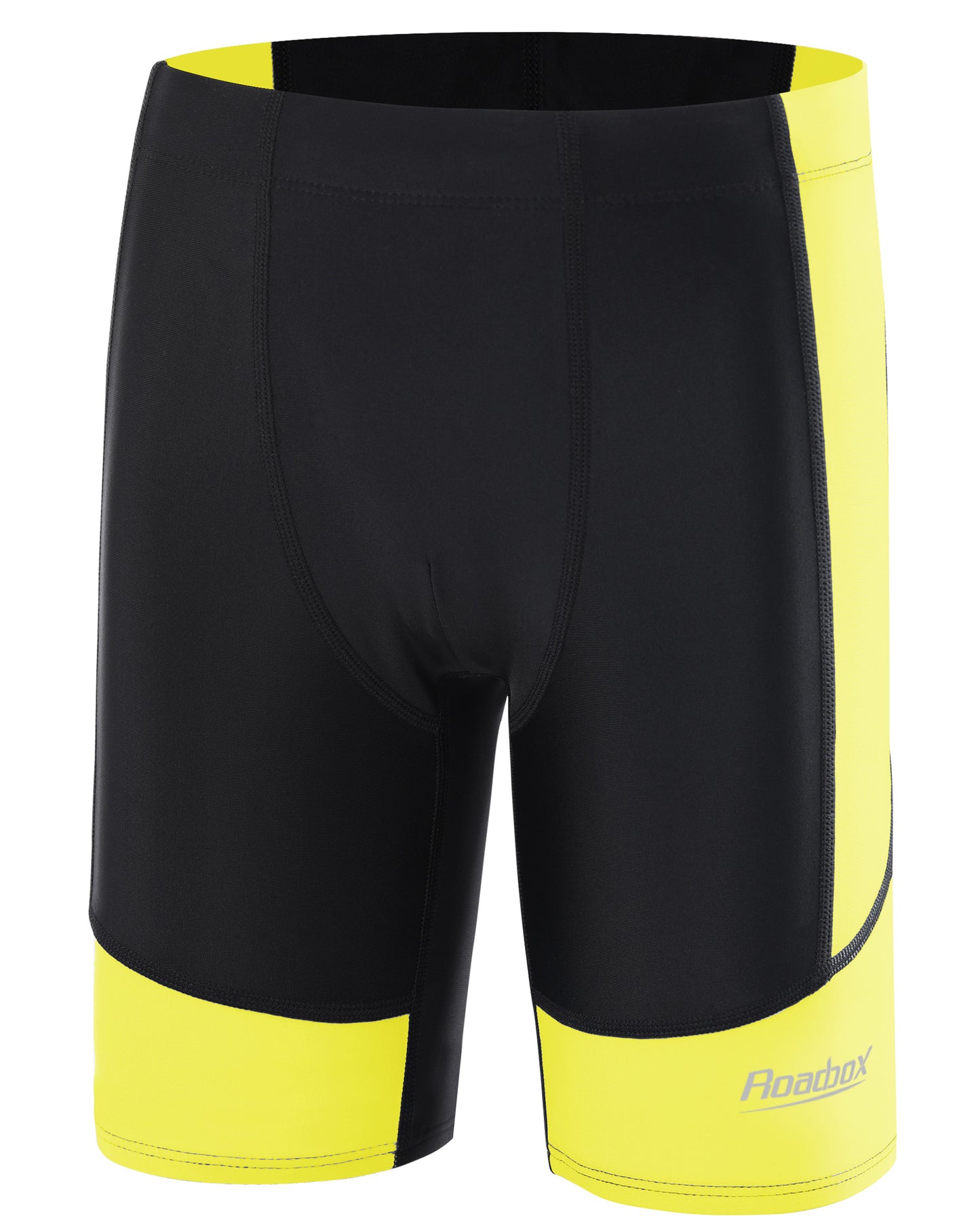 Roadbox Boys' Swim Jammers, Quick Dry Youth Competitive Swim Team Shorts, UPF 50+ Bathing Athletic Compression Swim Trunks