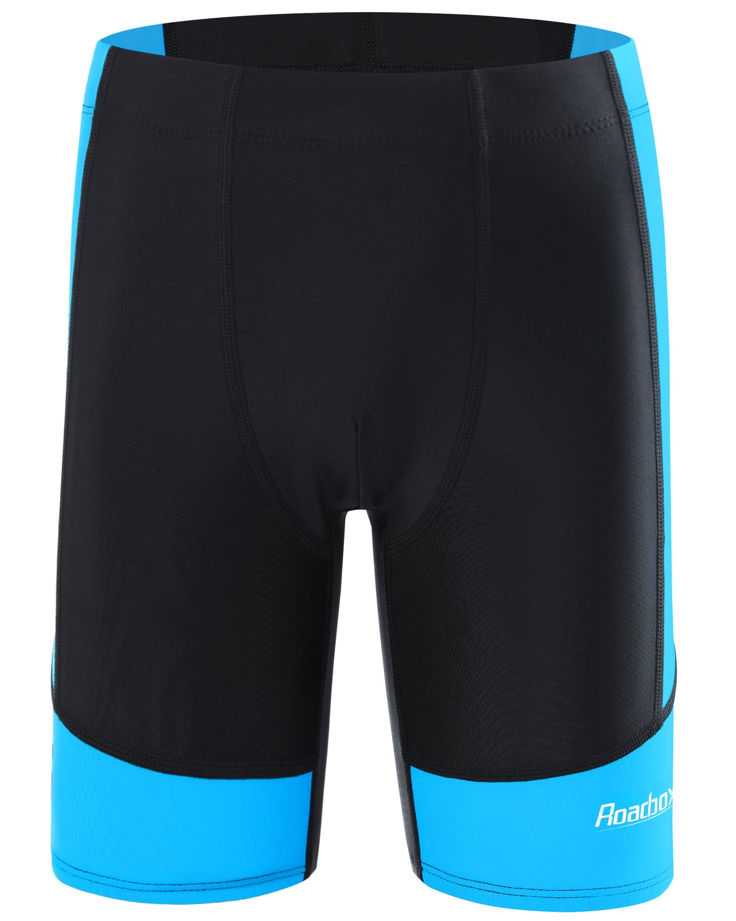 Roadbox Boys' Swim Jammers, Quick Dry Youth Competitive Swim Team Shorts, UPF 50+ Bathing Athletic Compression Swim Trunks