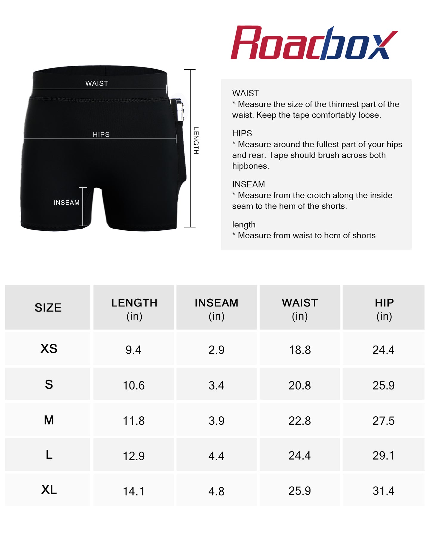 Roadbox Girls Volleyball Compression Shorts, Kids Spandex Biker Shorts with Pockets, Athletic Short for Yoga Gymnastics Dance