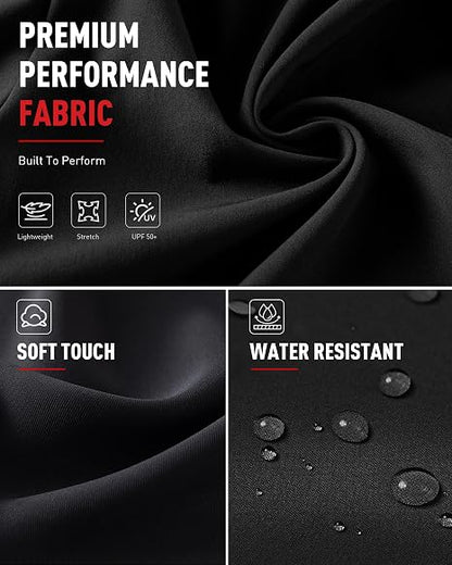 Roadbox Men's MMA BJJ Jiu Jitsu Shorts, No Gi Grappling Boxing Shorts