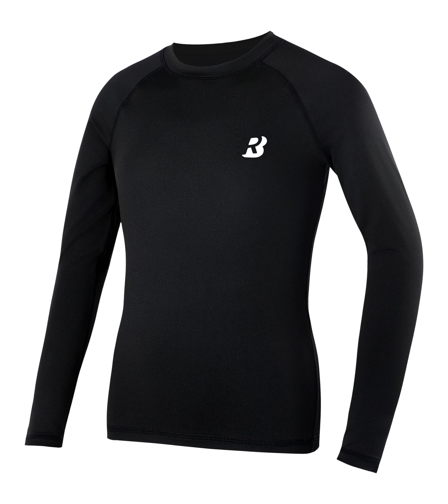 Roadbox Boys Youth Compression Shirts - Long Sleeve Athletic Undershirt Kids Quick Dry Base Layers for Baseball Soccer