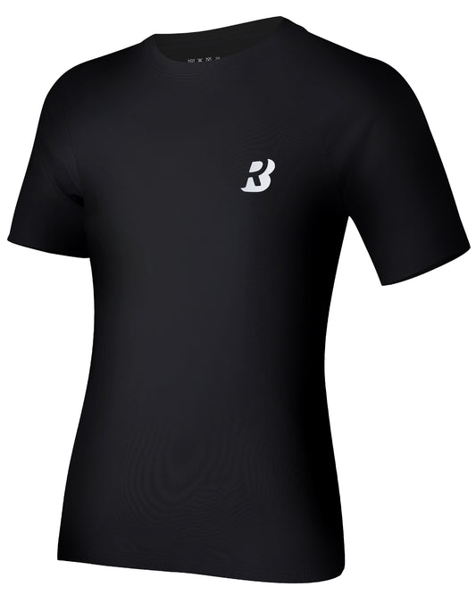 Roadbox Boys Youth Compression Shirt - Short Sleeve Undershirt for Kids Quick Dry Athletic Baseball T-Shirt Base Layer