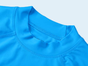 Roadbox Boys UPF 50+ Rash Guard, Swim Shirt Sun Protection Long Sleeve for Kids, Toddler Rashguard Athletic Surf Water Shirts