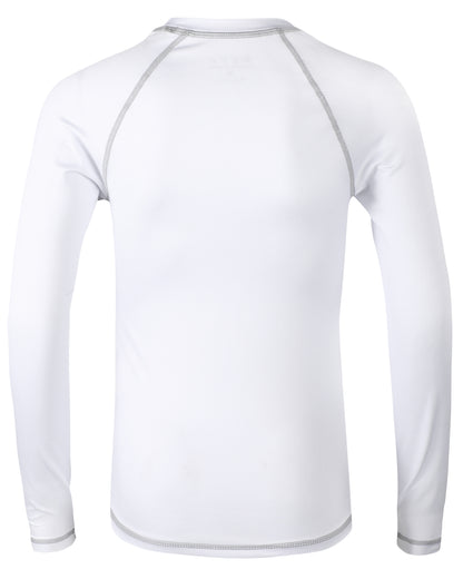 Roadbox Youth Boys Compression Shirt - Long Sleeve Kid's Football Baselayer,Quick Dry Undershirts for Sports Soccer Black