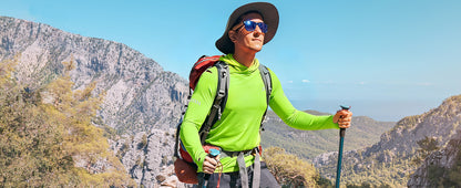 Roadbox Mens UPF 50+ Sun Protection Hoodie, UV Long Sleeve Fishing Shirts, Lightweight Swim Rash Guard for Outdoor Hiking