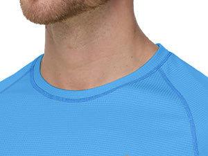 Roadbox Men's Short Sleeve Swim Shirt, UPF 50+ Quick Dry Rash Guard, UV Sun Protection Water T-Shirt for Beach and Surfing