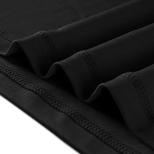 Roadbox Men's Compression Shirt, Mock Turtleneck Long Sleeve Undershirt, Quick Dry Athletic Base Layer for Sports and Workout