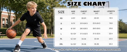 Roadbox Boys Short Sleeve Hoodie, Youth Lightweight Athletic Hooded T Shirt