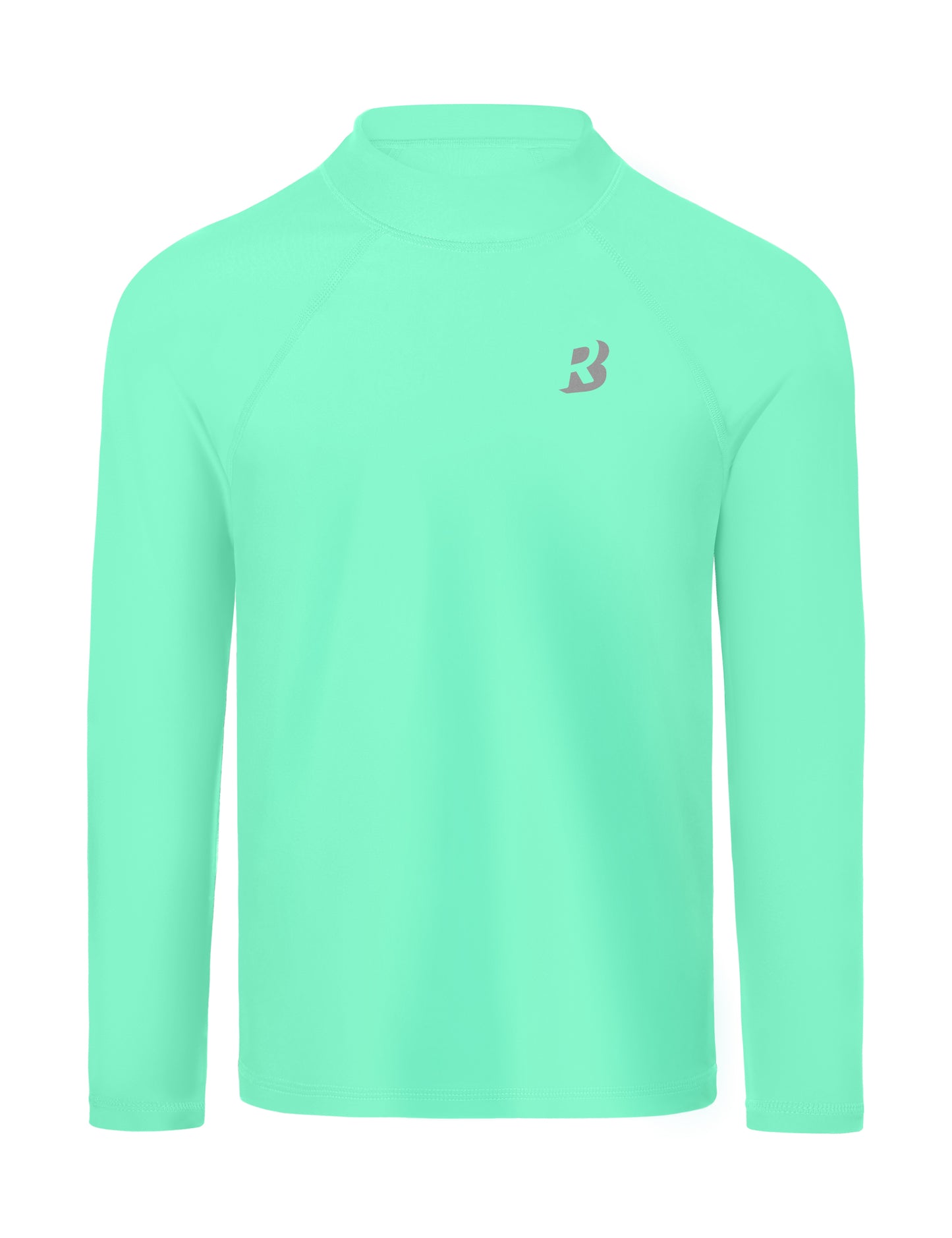 Roadbox Boys UPF 50+ Rash Guard, Swim Shirt Sun Protection Long Sleeve for Kids, Toddler Rashguard Athletic Surf Water Shirts