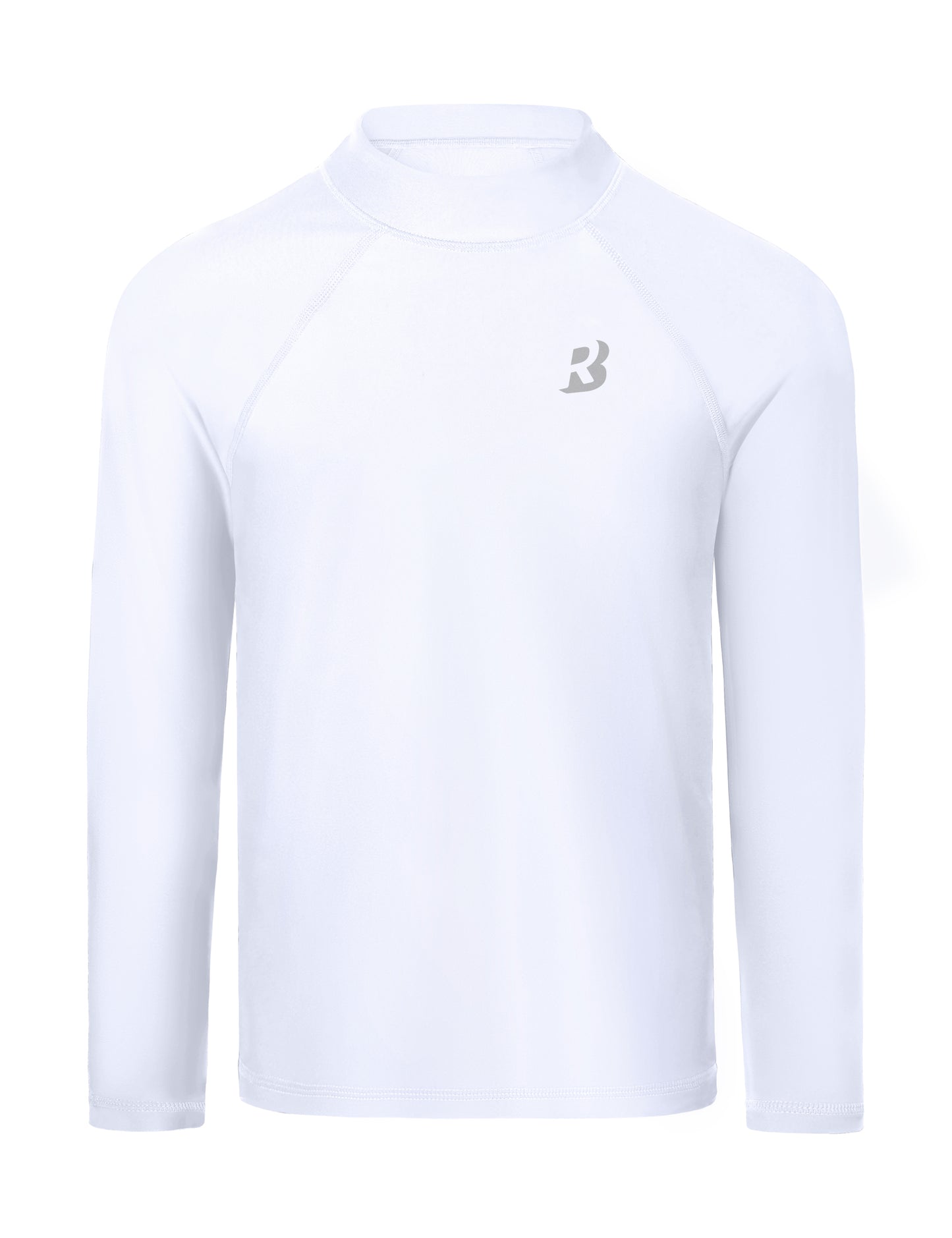 Roadbox Boys UPF 50+ Rash Guard, Swim Shirt Sun Protection Long Sleeve for Kids, Toddler Rashguard Athletic Surf Water Shirts