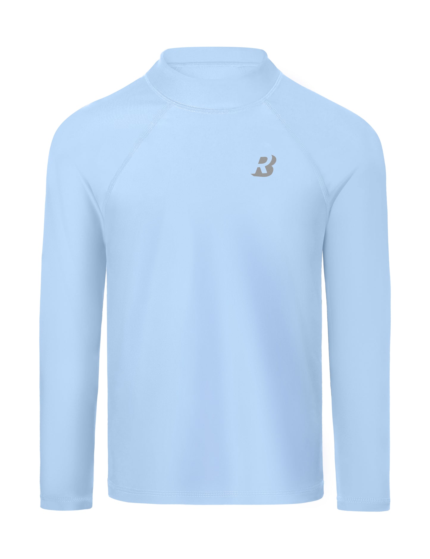 Roadbox Boys UPF 50+ Rash Guard, Swim Shirt Sun Protection Long Sleeve for Kids, Toddler Rashguard Athletic Surf Water Shirts