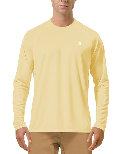 Roadbox UPF 50+ Fishing Shirts for Men Long Sleeve UV Sun Protection Tee Tops