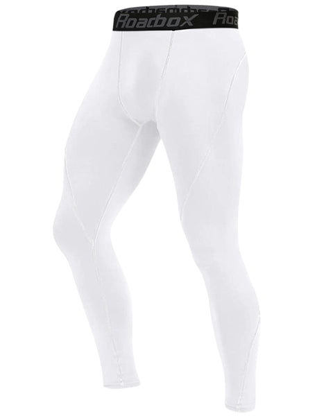 Roadbox Men's Compression Pants Base Layer Tights Leggings