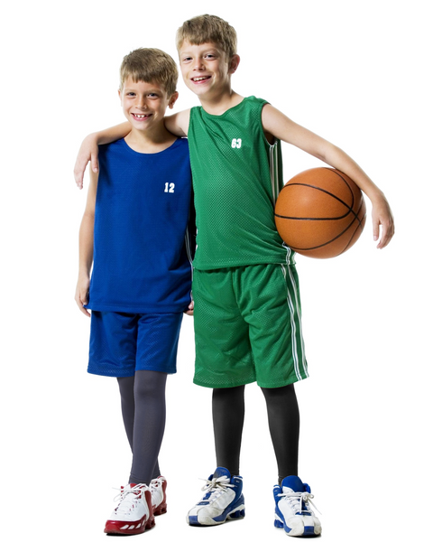 Roadbox 2 Pack Boys Compression Pants Base Layer Underwear Youth Quick Dry Spandex Tights Leggings for Running Football Basketball