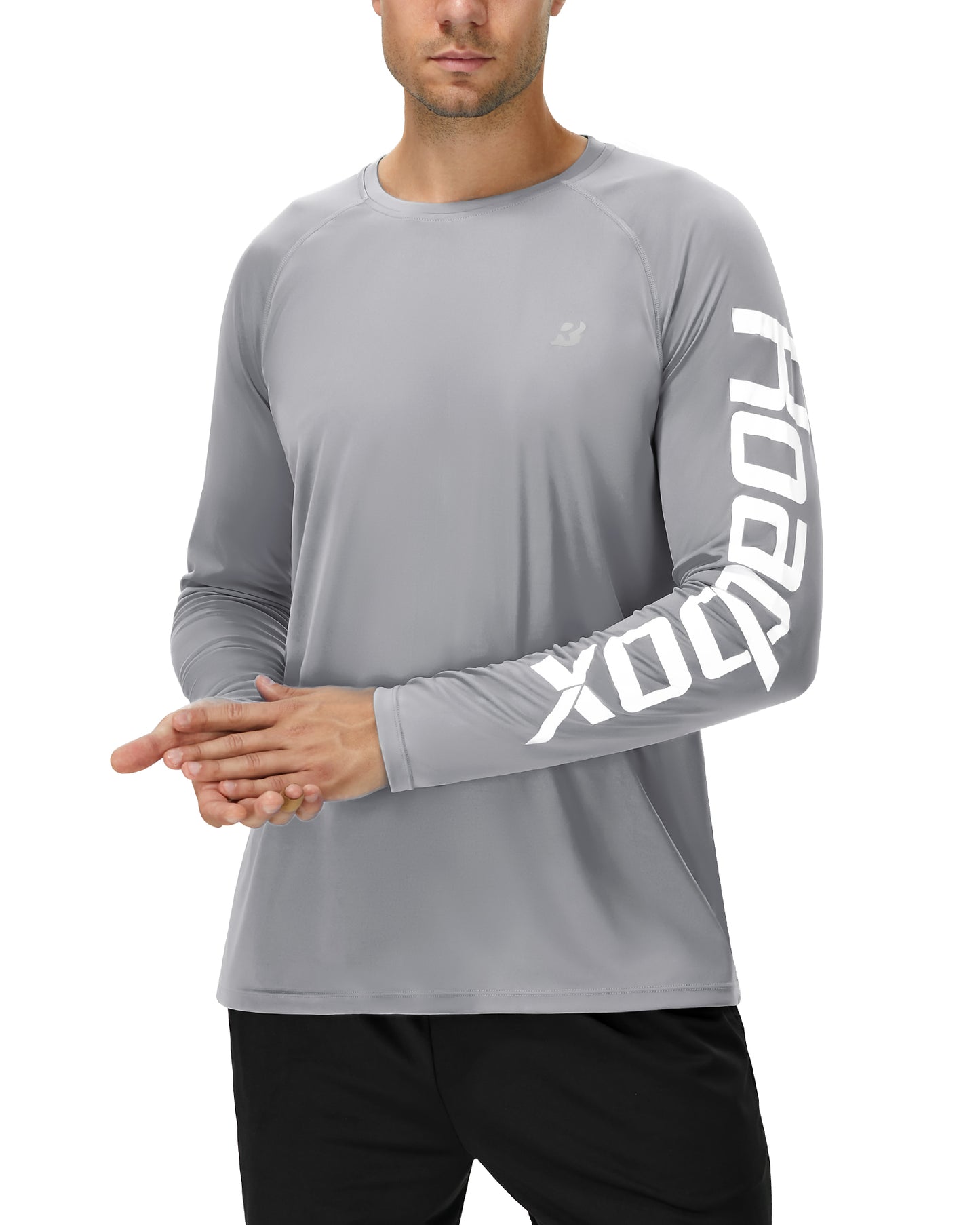 Roadbox Fishing Shirts for Men Long Sleeve UV Sun Protection Tee Tops UPF 50+