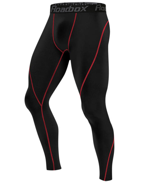 Roadbox Men's Compression Pants Base Layer Tights Leggings